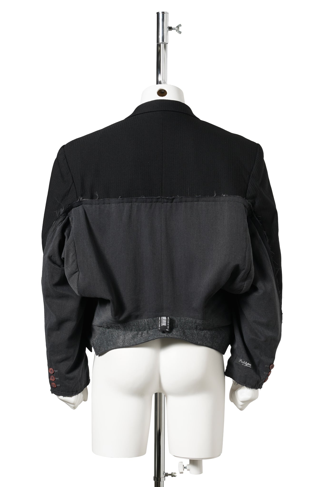 TWO WAY TAILORED JACKET / BLACK