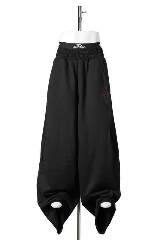 WAISTBAND SWEATPANTS / BLACK