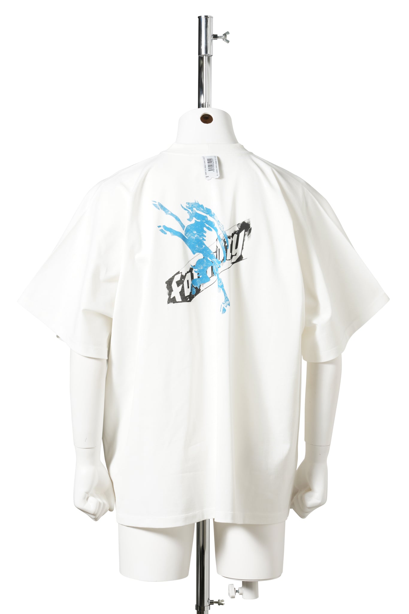 MIND FUCK' PRINTED TEE / WHITE