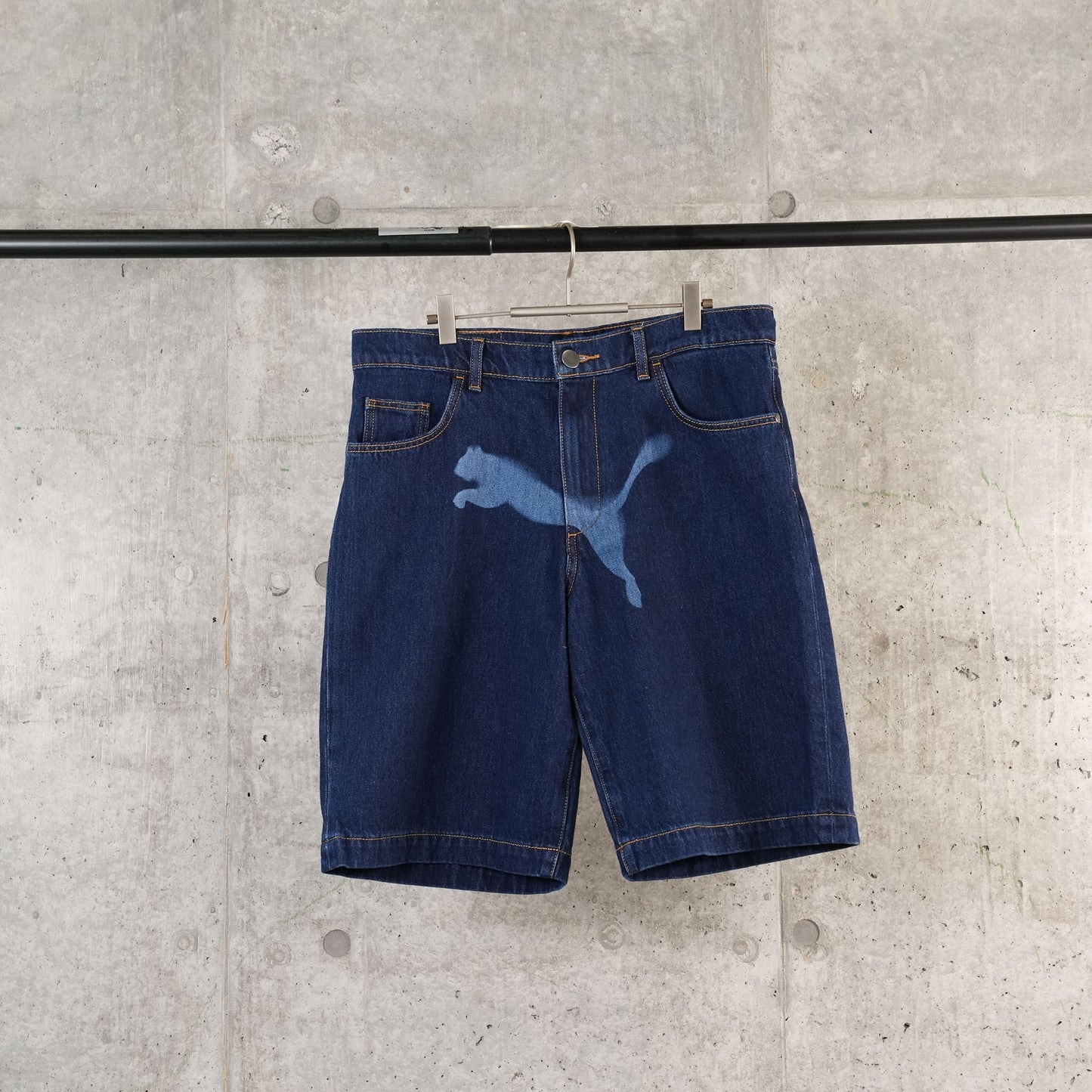 DENIM SHORT / 01:DARK DENIM