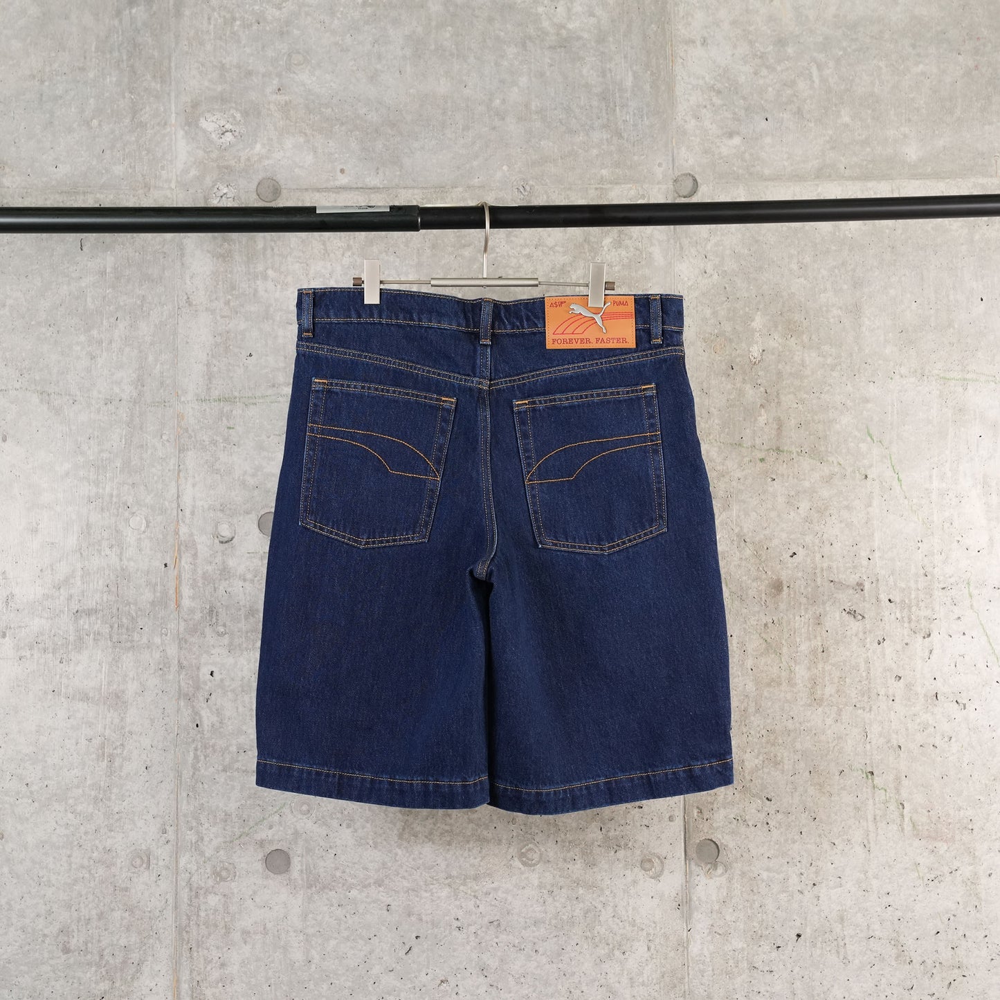 DENIM SHORT / 01:DARK DENIM