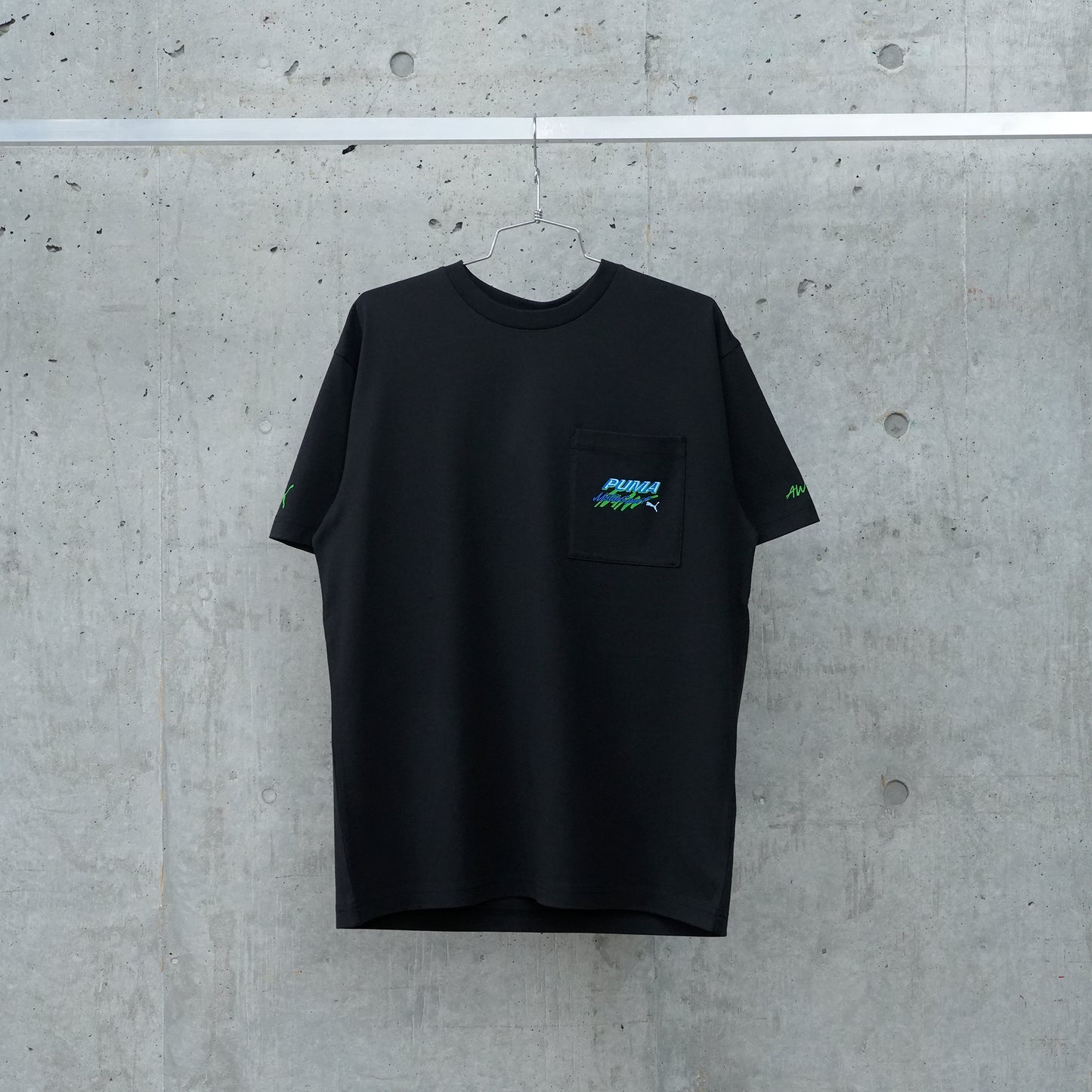 POCKET T-SHIRT / 01:PUMA BLACK