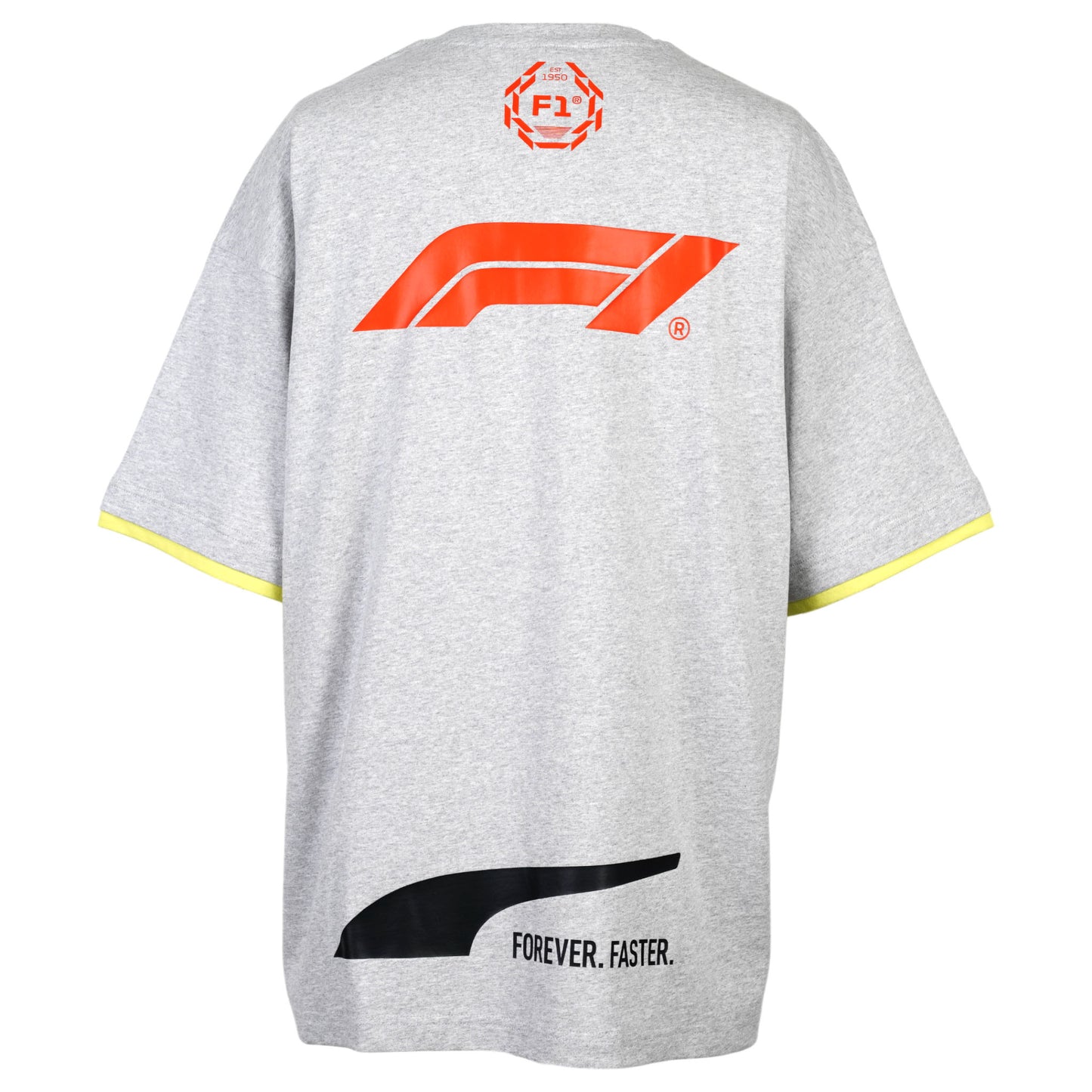 F1 RACING TEE / 01:LIGHT GRAY HE