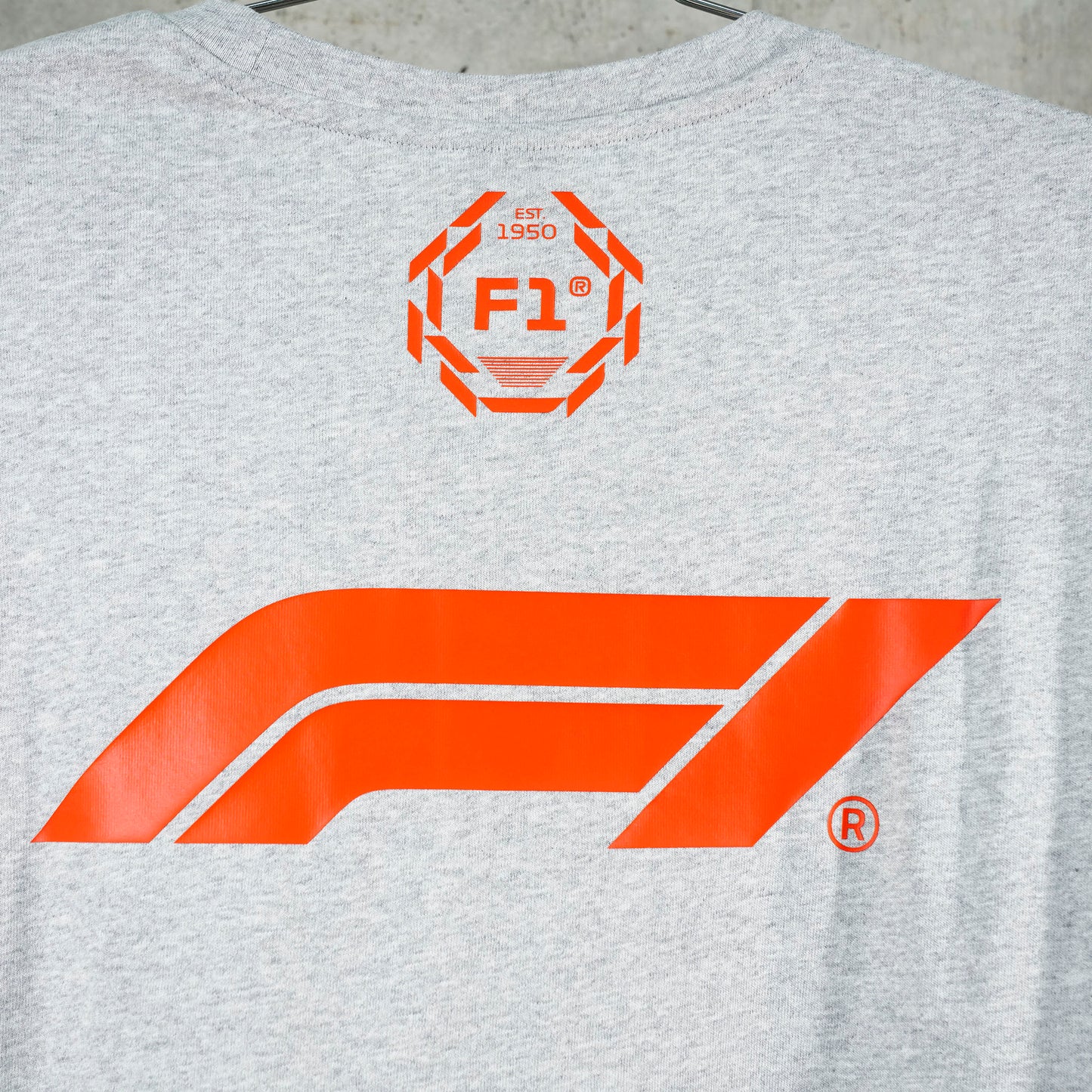 F1 RACING TEE / 01:LIGHT GRAY HE