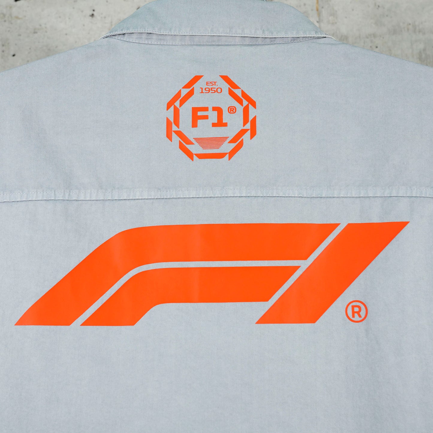 F1 RACING SHIRT / 01:FEATHER GRAY