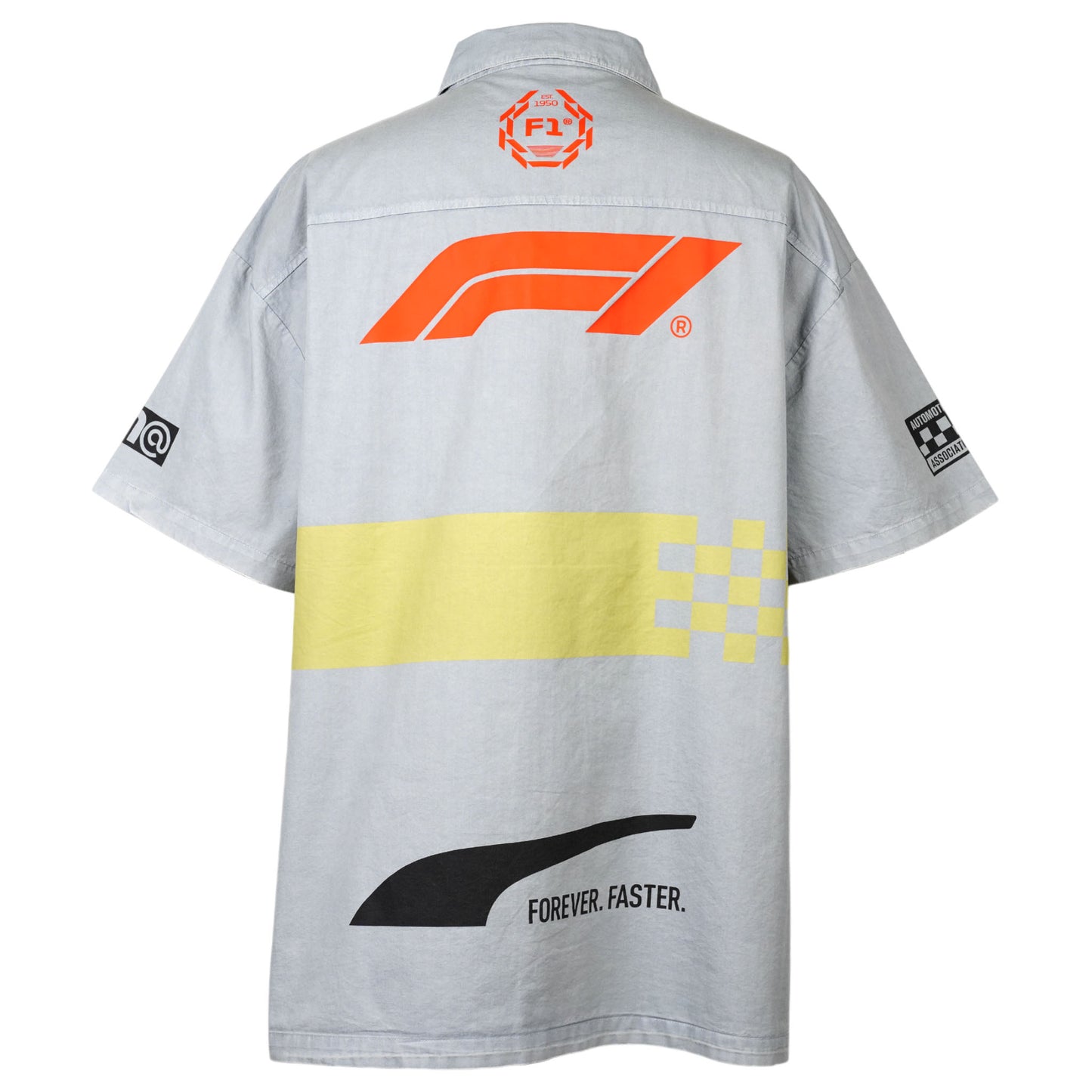 F1 RACING SHIRT / 01:FEATHER GRAY