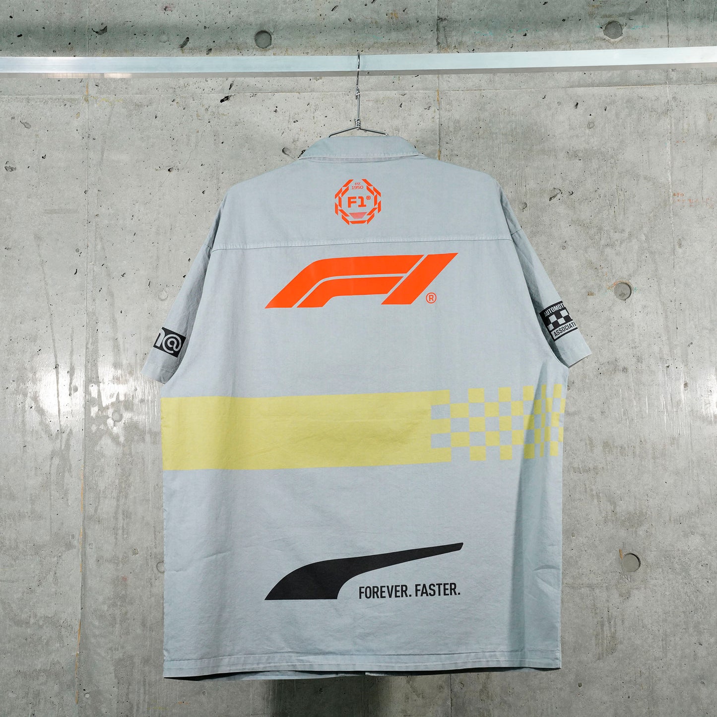 F1 RACING SHIRT / 01:FEATHER GRAY