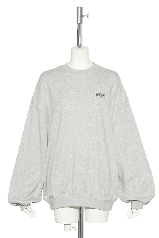 PUMA x ROSÉ OVERSIZED CREW TR / 10:FLAT LIGHT GRAY HEATHER