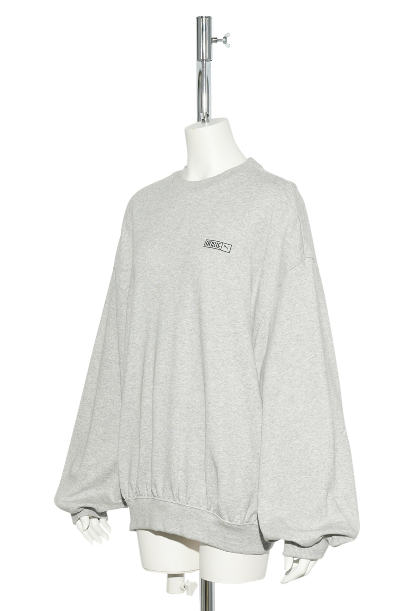 PUMA x ROSÉ OVERSIZED CREW TR / 10:FLAT LIGHT GRAY HEATHER