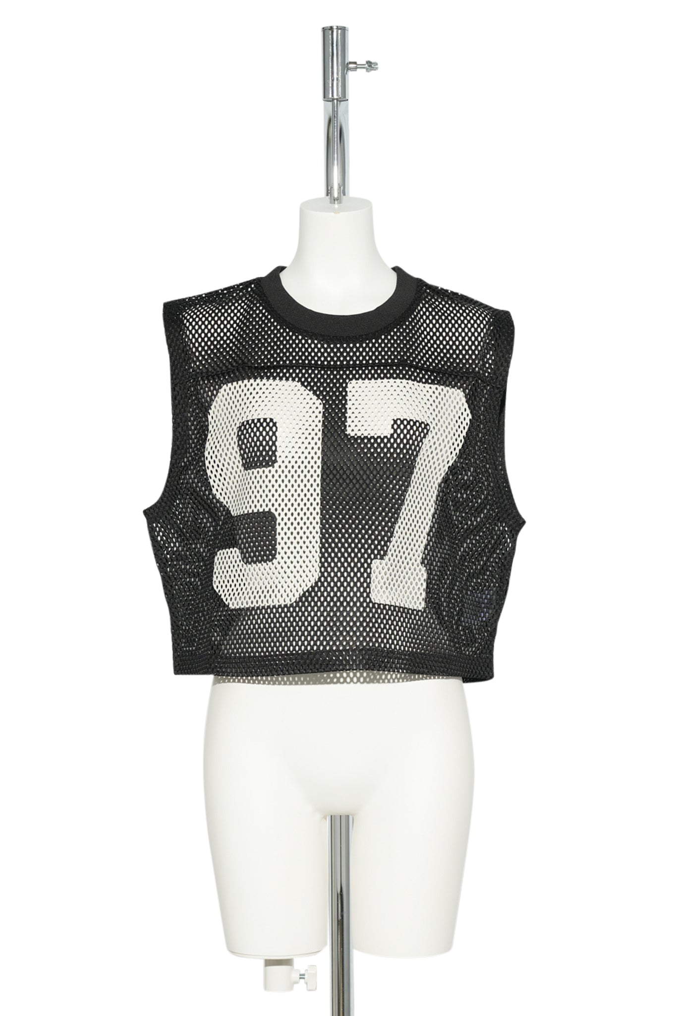 PUMA x ROSÉ RELAXED MESH TOP / 01:PUMA BLACK