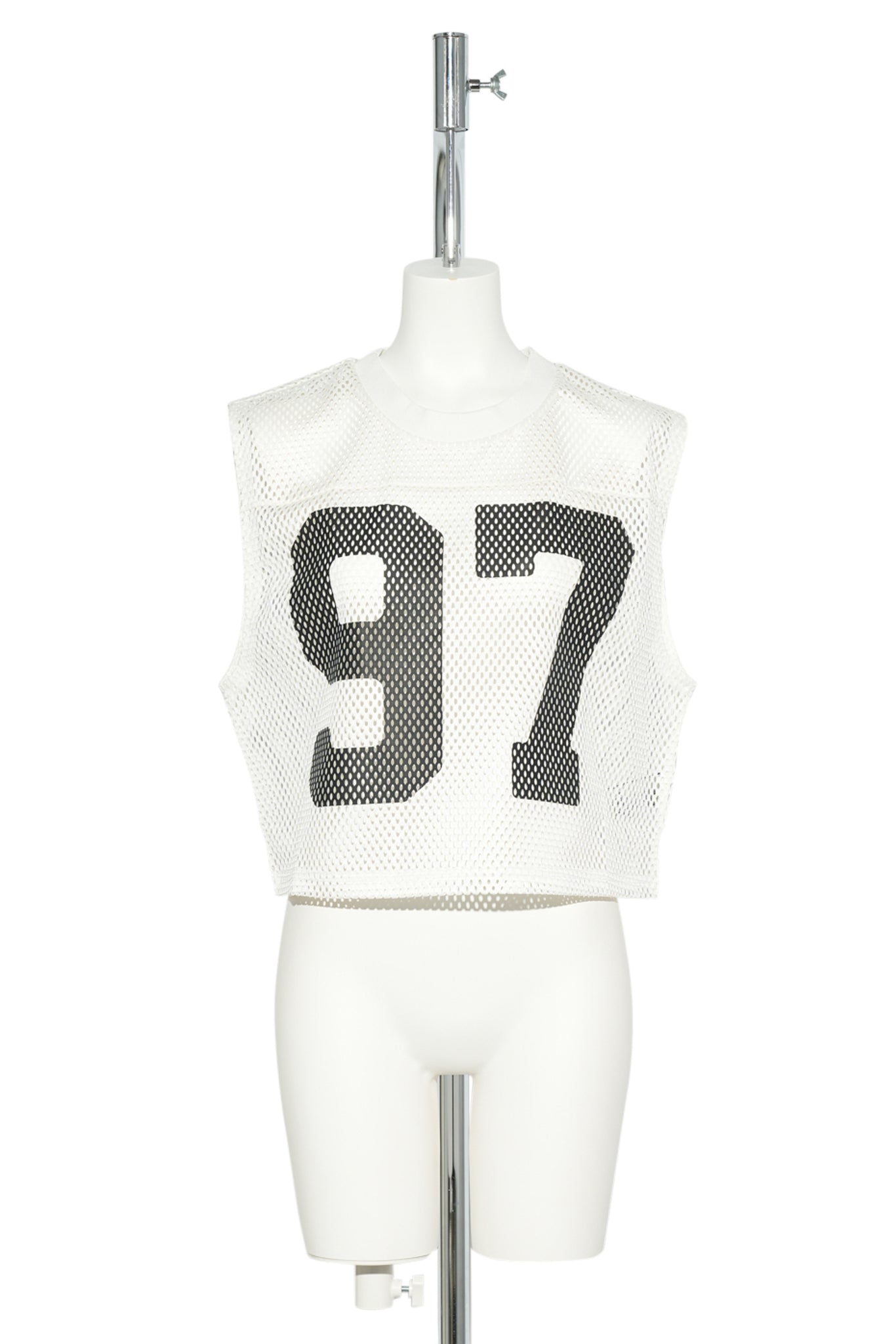 PUMA x ROSÉ RELAXED MESH TOP / 77:WARM WHITE