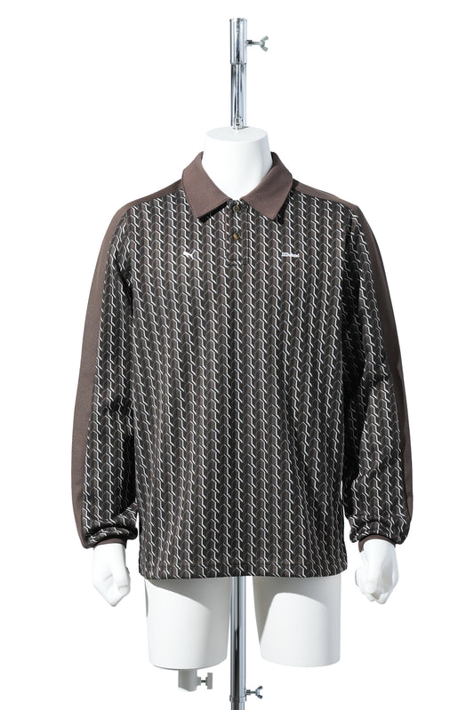 PUMA x JJJJOUND T7 LONGSLEEVE / 52:CHOCOLATE