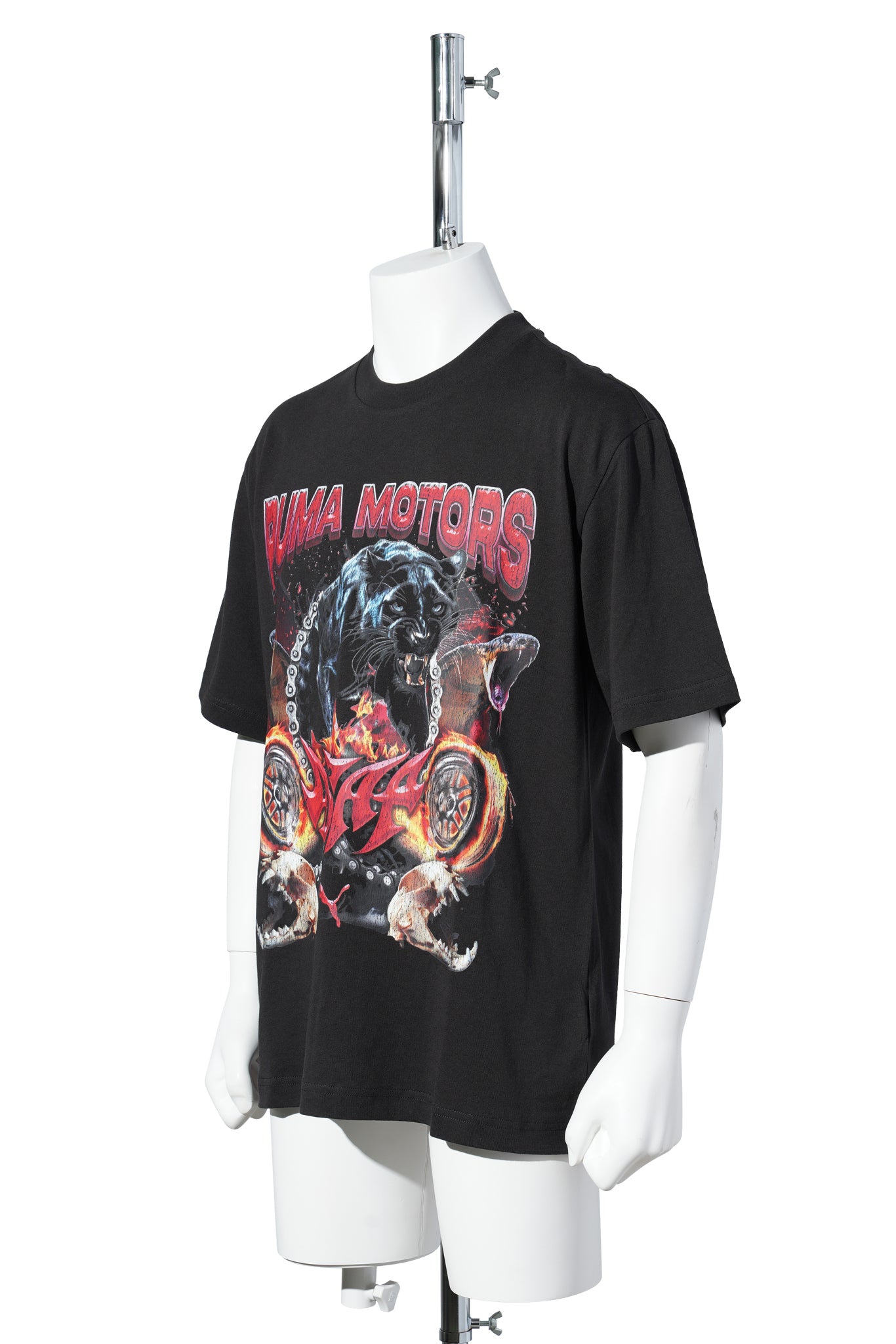 MOTORS TEE / 01:PUMA BLACK