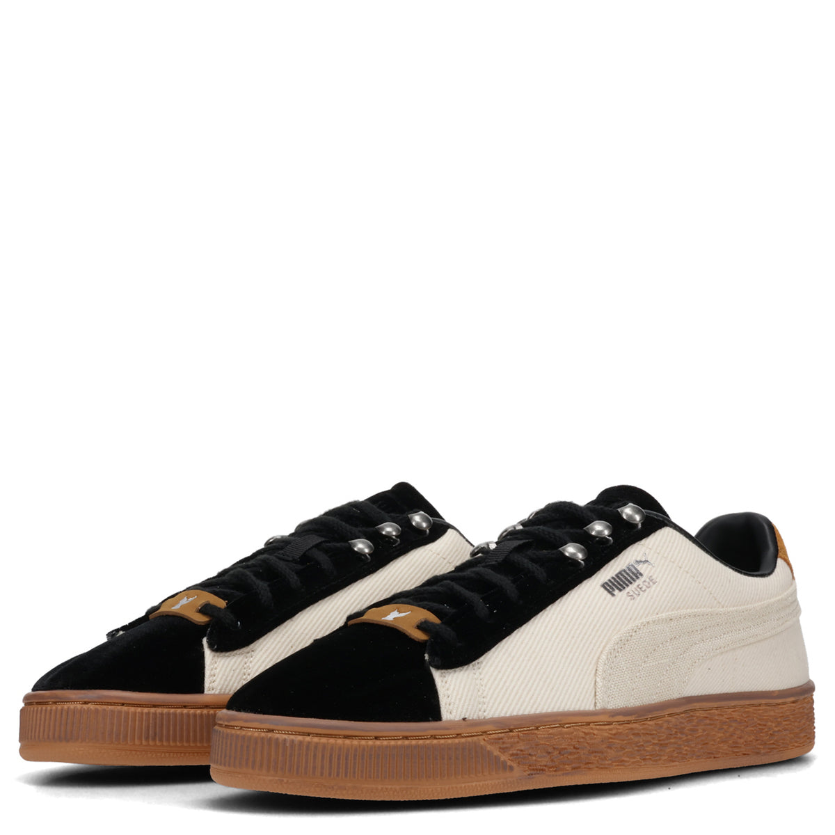 PUMA X MASU CURIO SUEDE / 01:ALPINE SNOW-PUMA BLACK