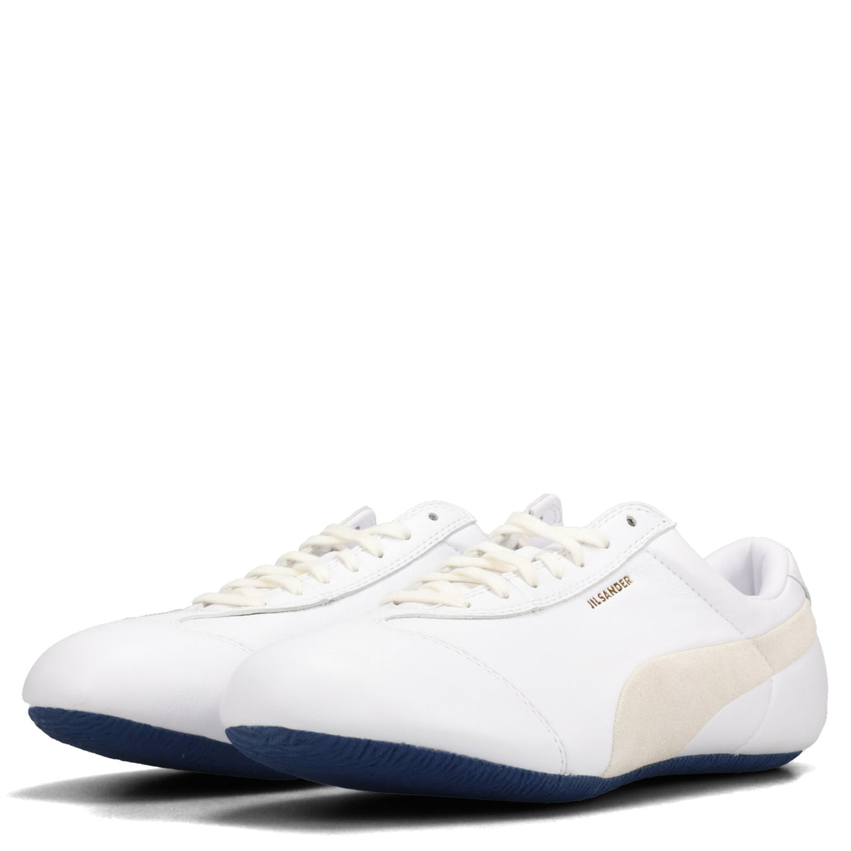 SPEEDCAT JIL SANDER L PERF W / 01:PUMA WHITE-BLUE JEWEL