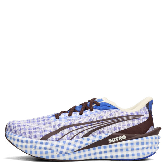 DEVIATE NITRO 4 CHECK / 02:ROYAL SAPPHIRE-PUMA WHITE