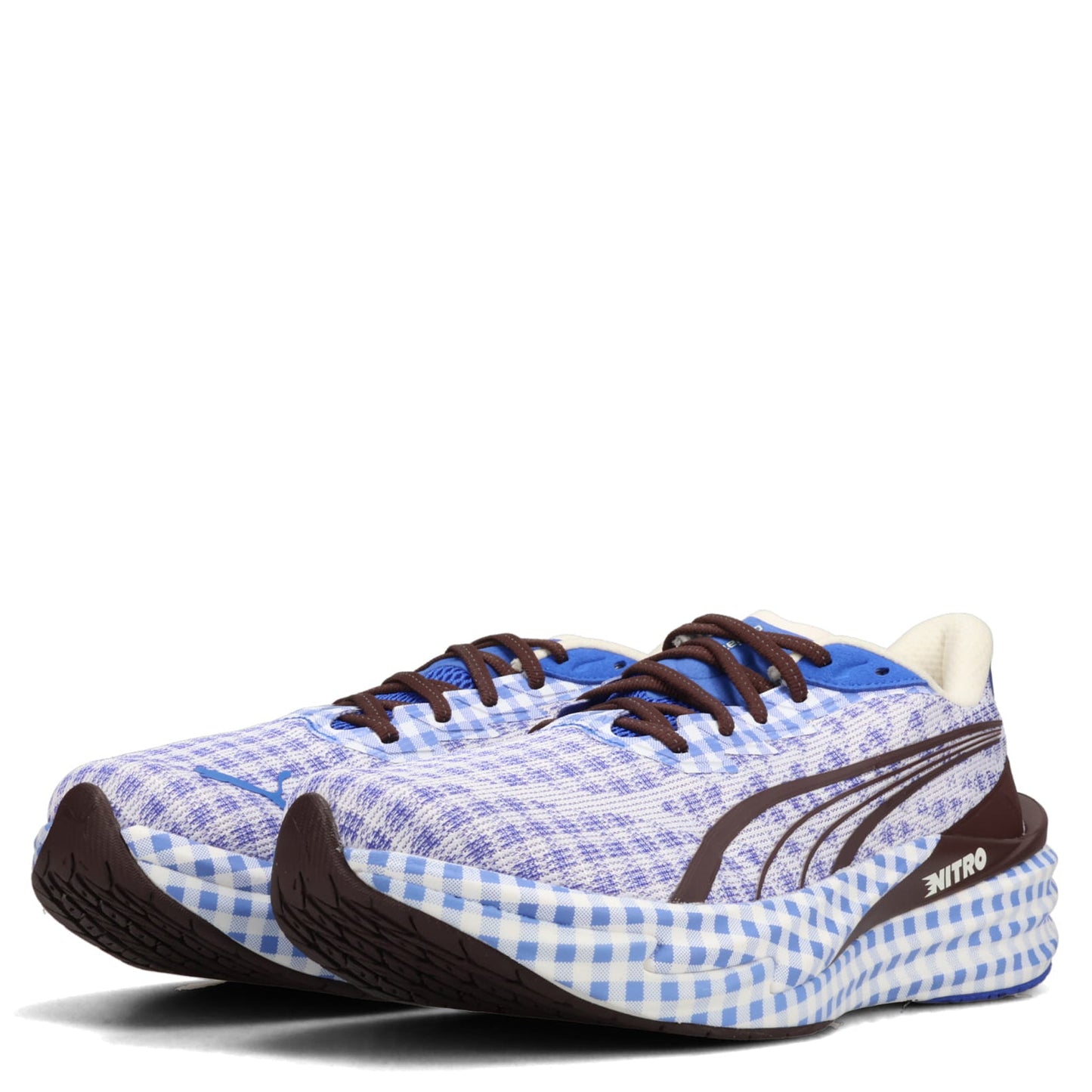 DEVIATE NITRO 4 CHECK / 02:ROYAL SAPPHIRE-PUMA WHITE