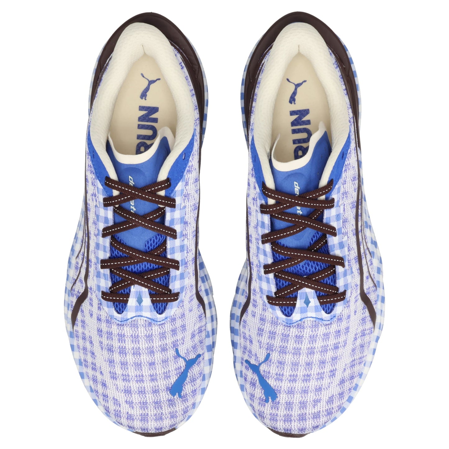 DEVIATE NITRO 4 CHECK / 02:ROYAL SAPPHIRE-PUMA WHITE
