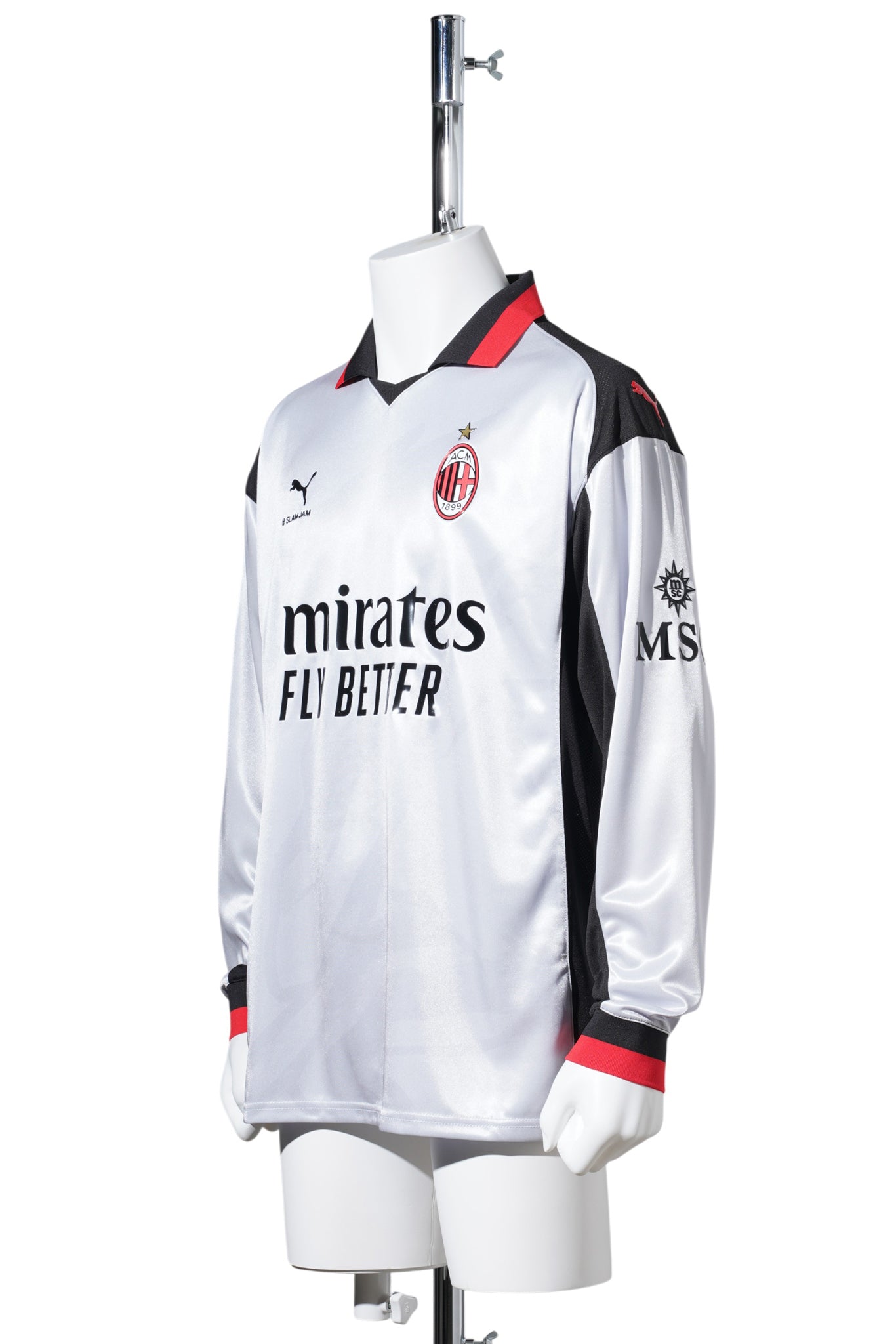 ACM x SLAM JAM LE LS JERSEY W/ / 01:SILVER MIST-VIBRANT SILVER