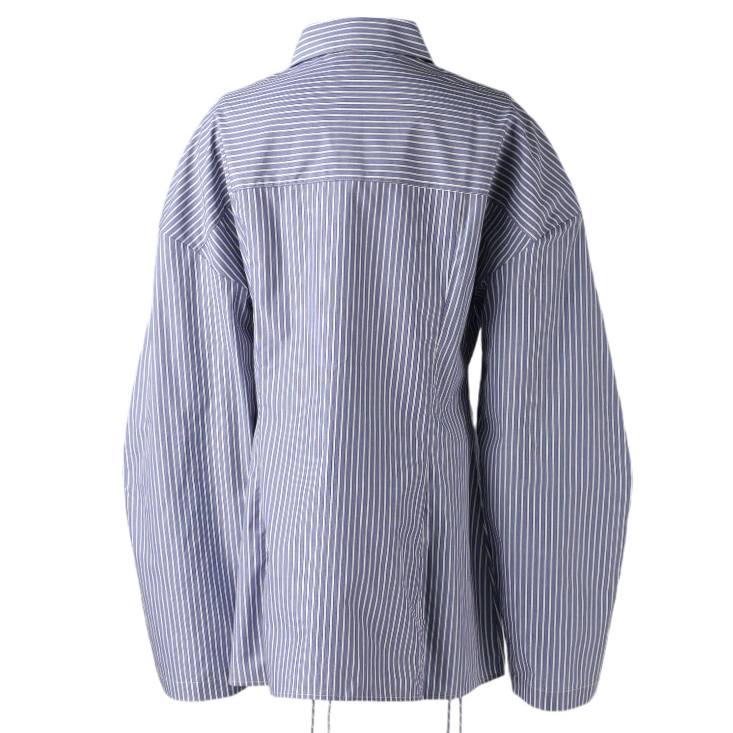 LACED BUTTON DOWN / BANKER STRIPES