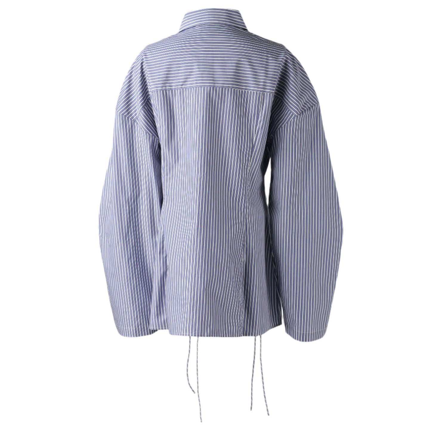 LACED BUTTON DOWN / BANKER STRIPES