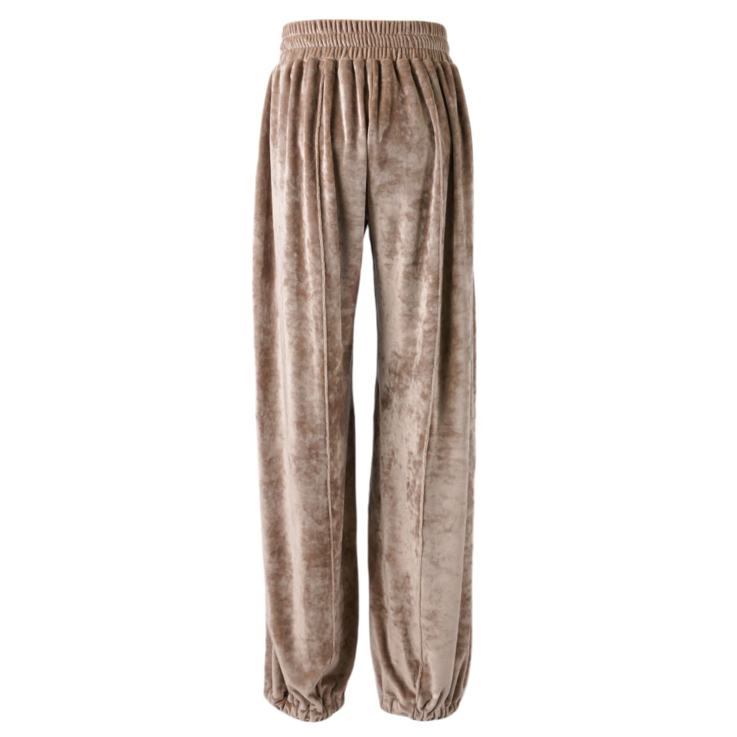 VELOUR TRACK PANTS / SAND