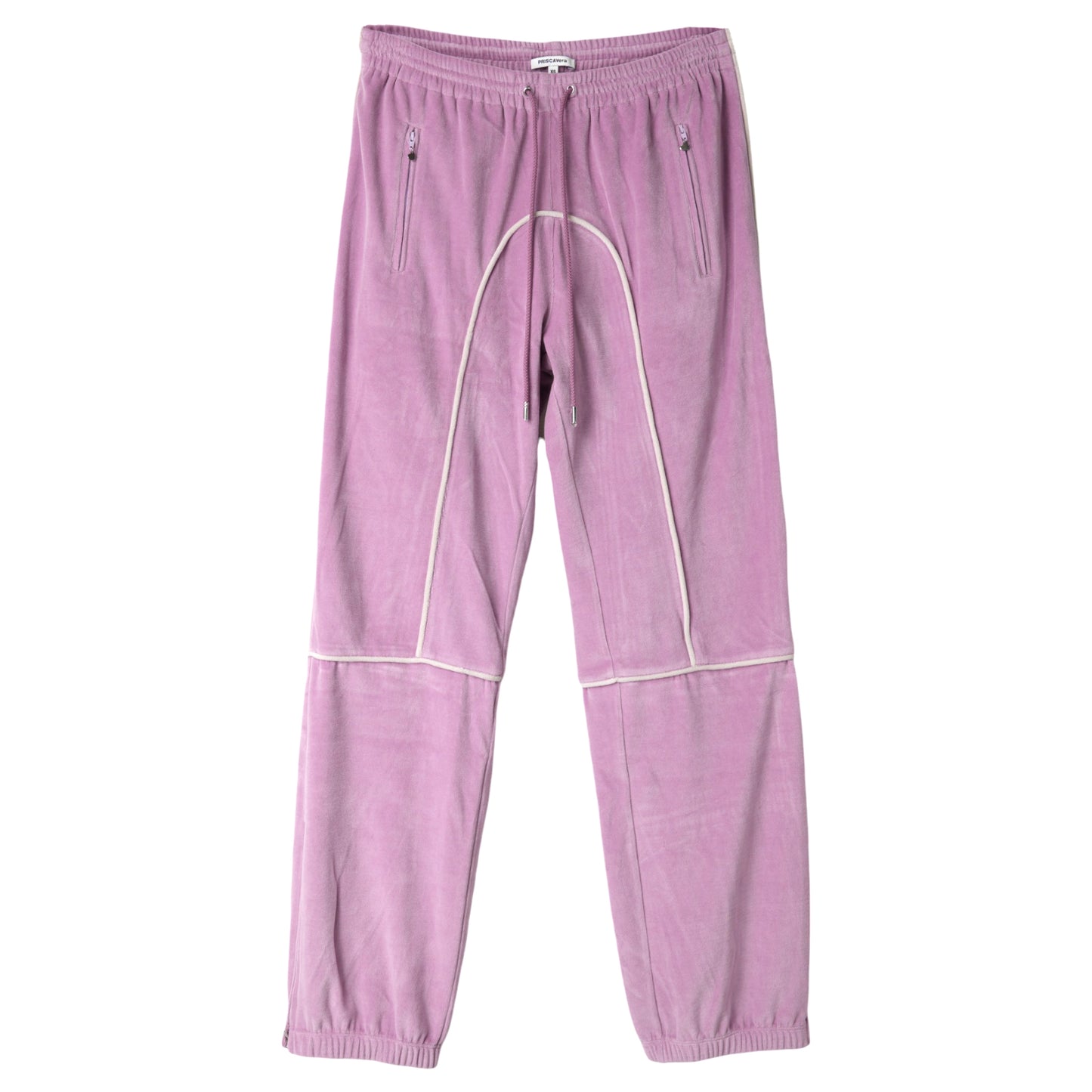 VELOUR TRACK PANTS / LAVENDER