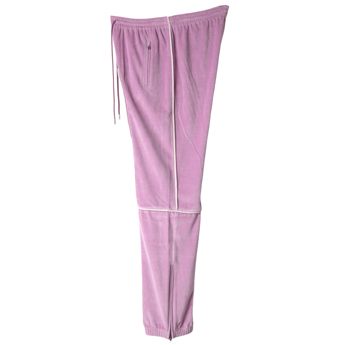 VELOUR TRACK PANTS / LAVENDER