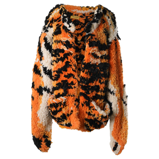 TIGER RUG KNIT CARDIGEN / TIGER