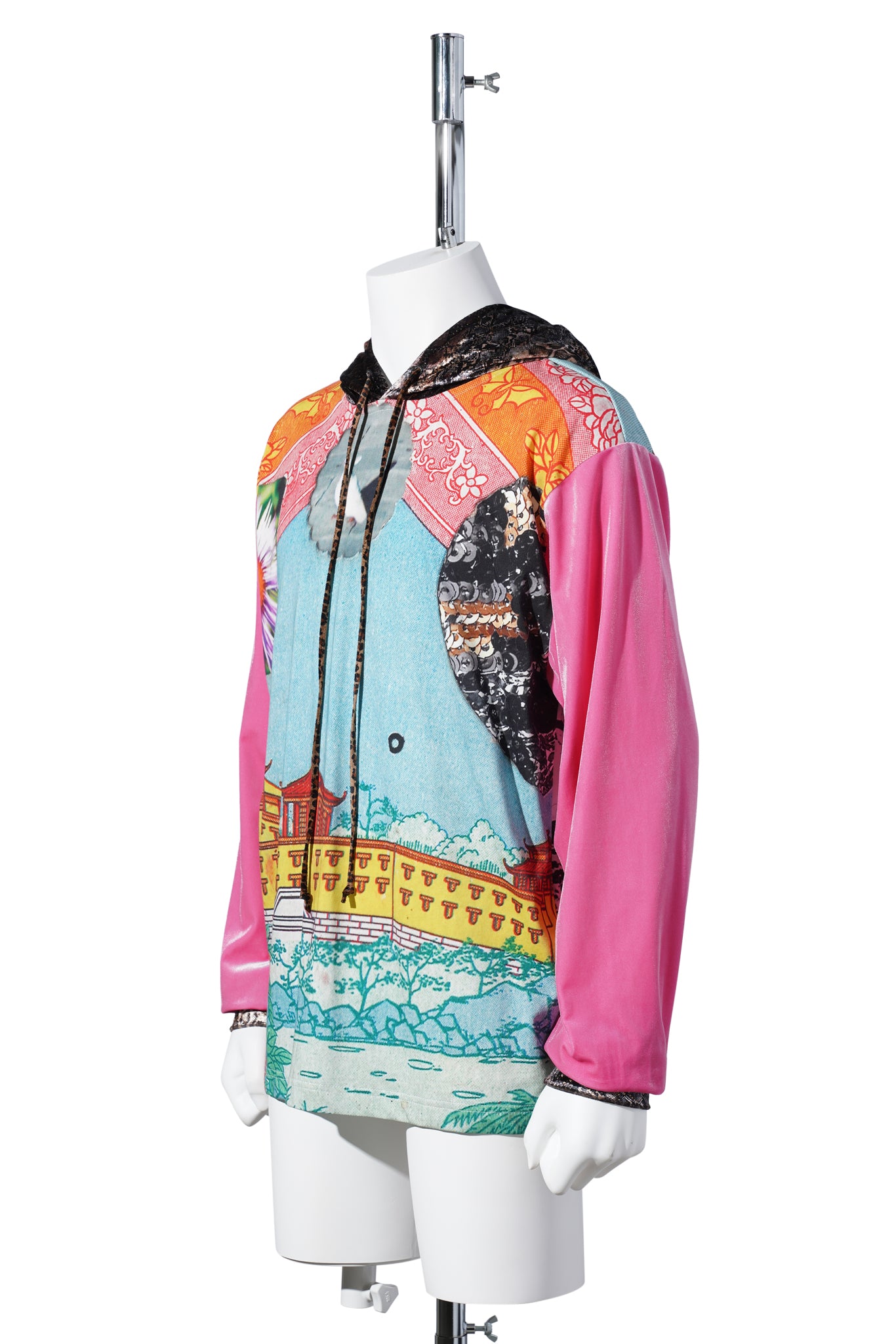 VINTAGE PHOTO ABLUM HOODIE / PINK