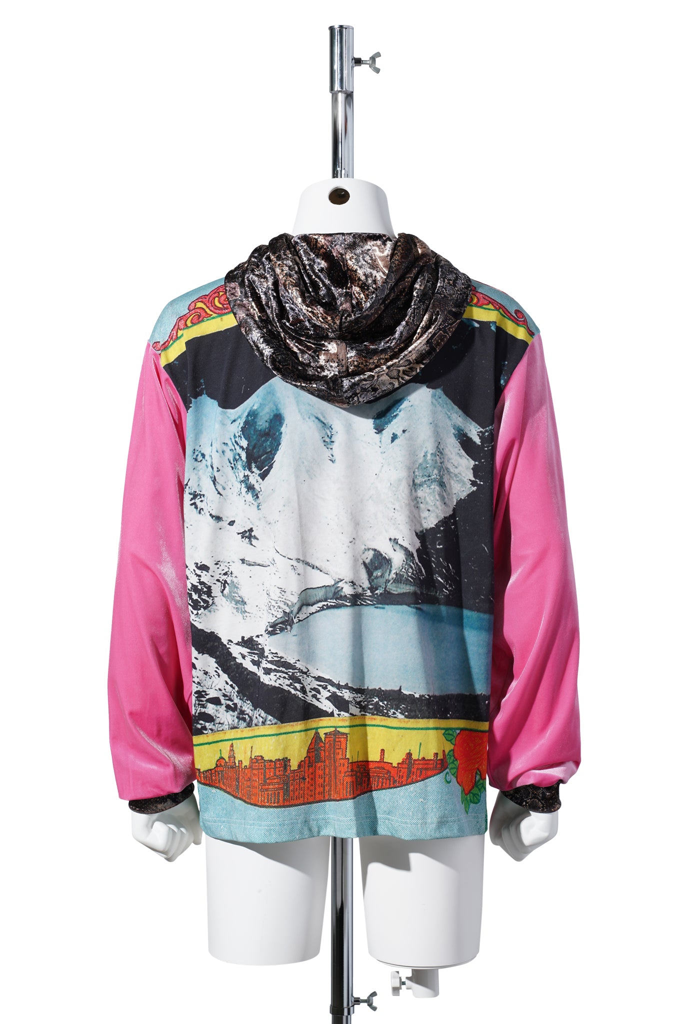 VINTAGE PHOTO ABLUM HOODIE / PINK