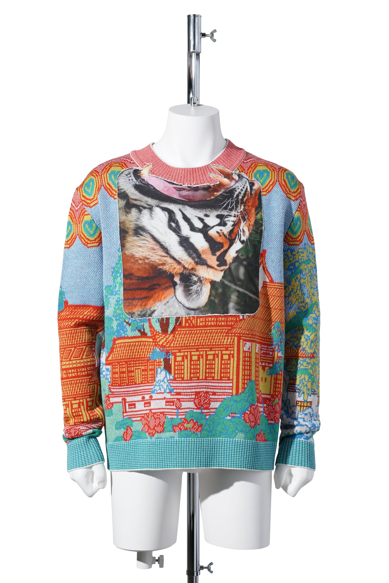 TIGER BITES SWEATER / MULTI COLOR