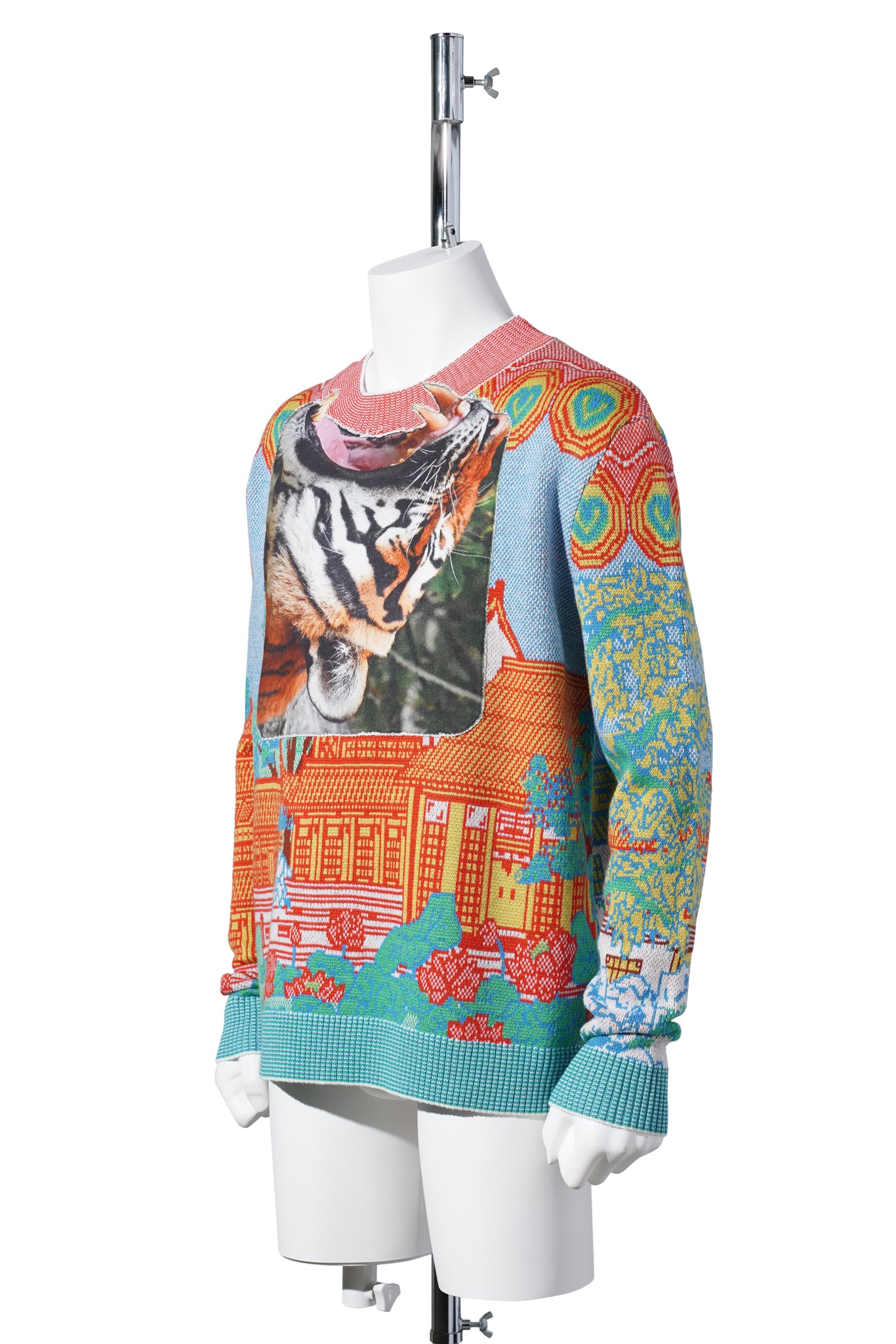 TIGER BITES SWEATER / MULTI COLOR