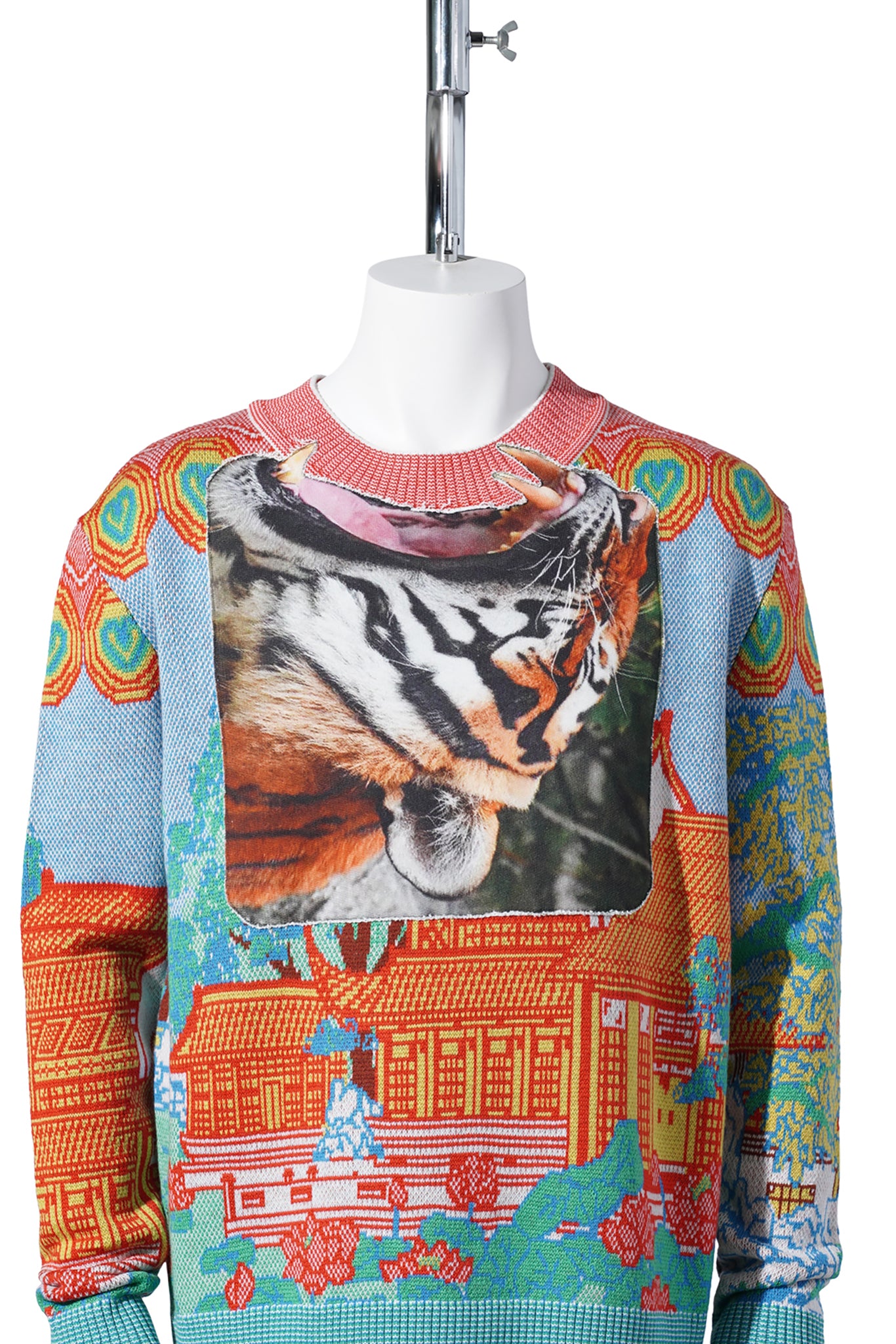 TIGER BITES SWEATER / MULTI COLOR