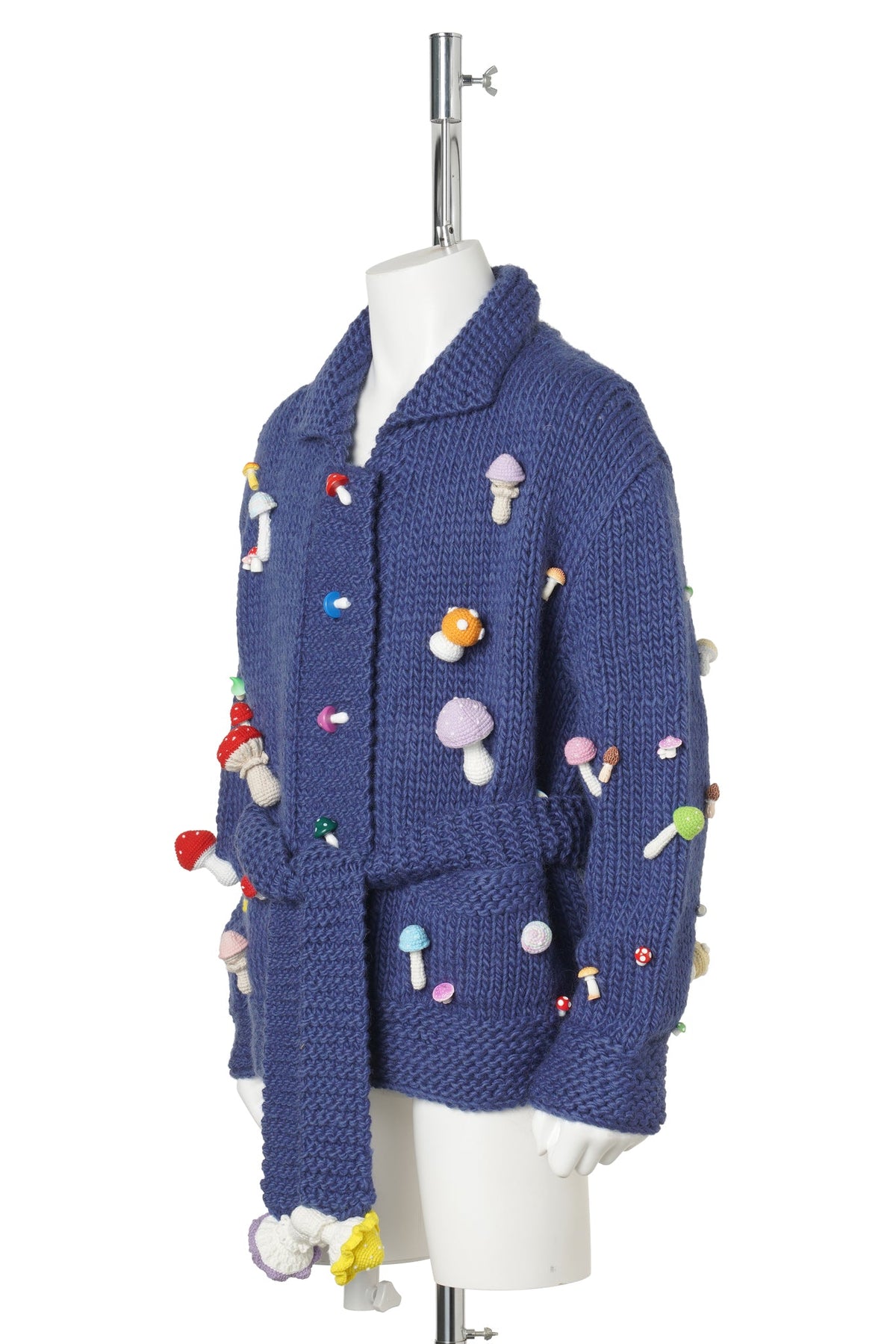 WILD MUSHROOM CARDIGEN / BLUE