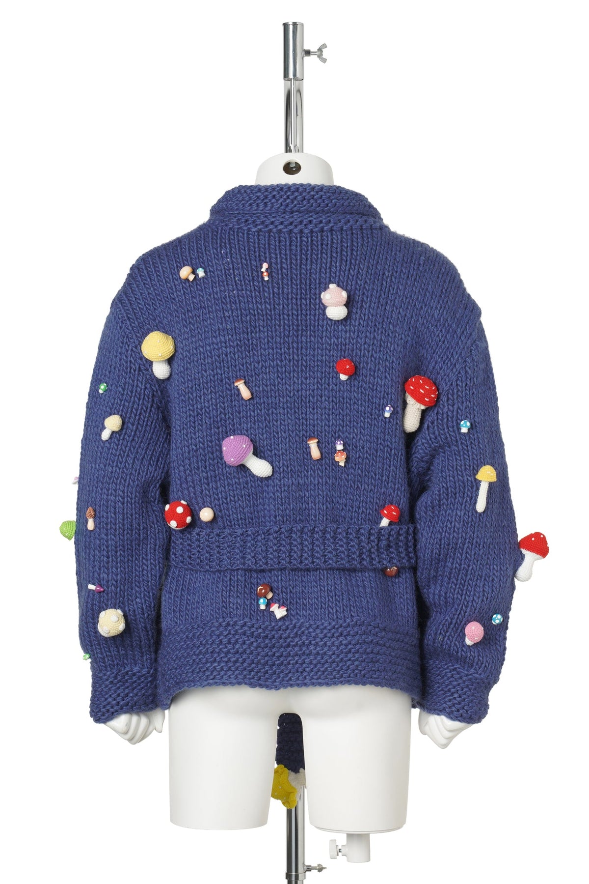 WILD MUSHROOM CARDIGEN / BLUE