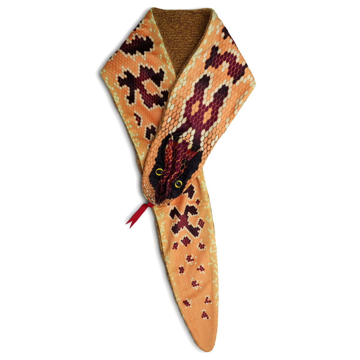 SNAKE SCARF / YELLOW