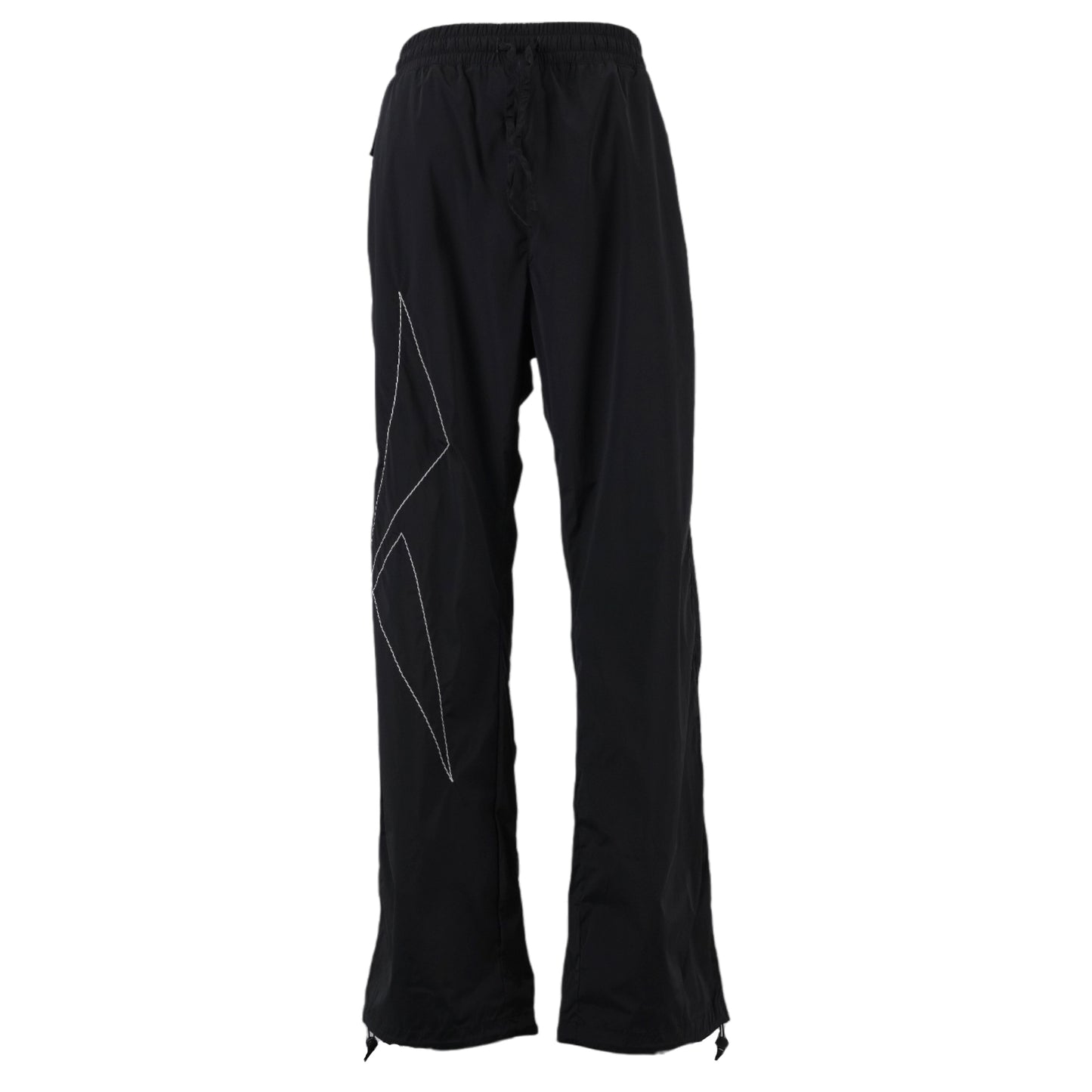 STITCHED LOGO TRACK PANTS / DARK GREY