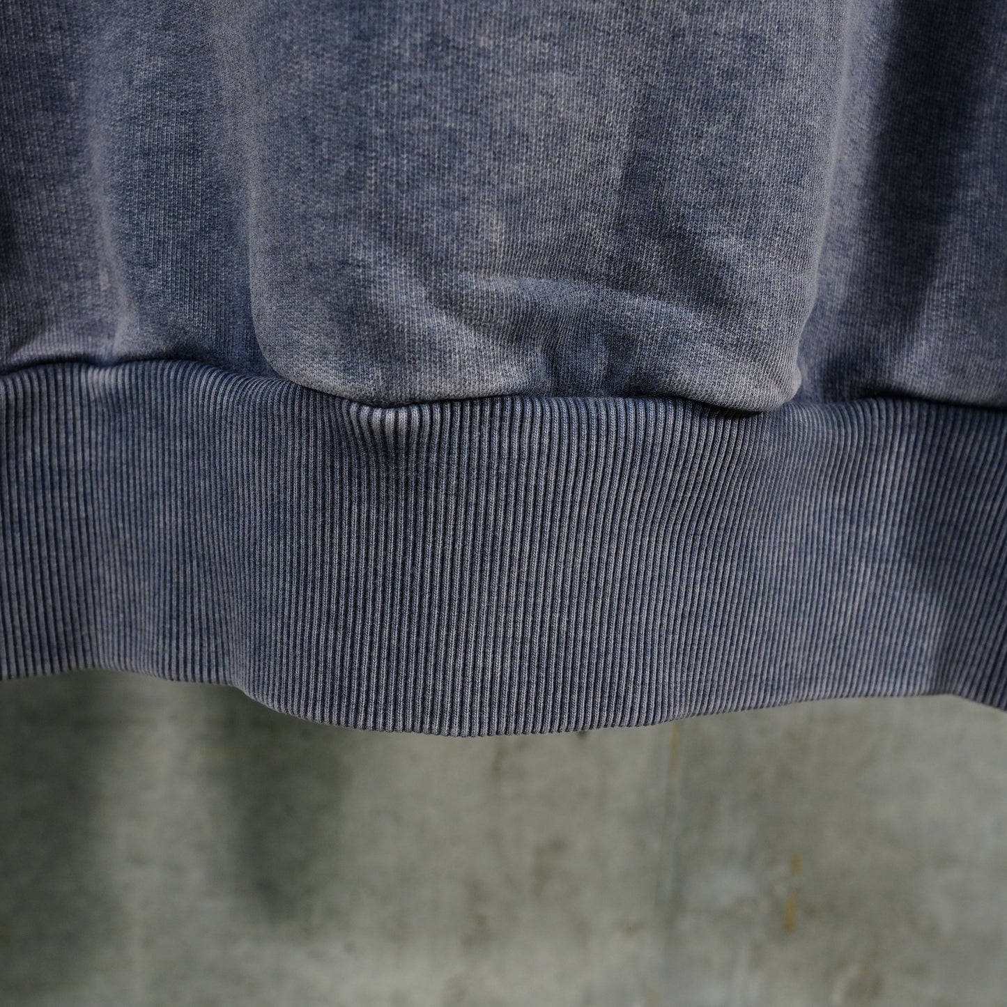 TROMPE L OEIL CREWNECK / NAVY