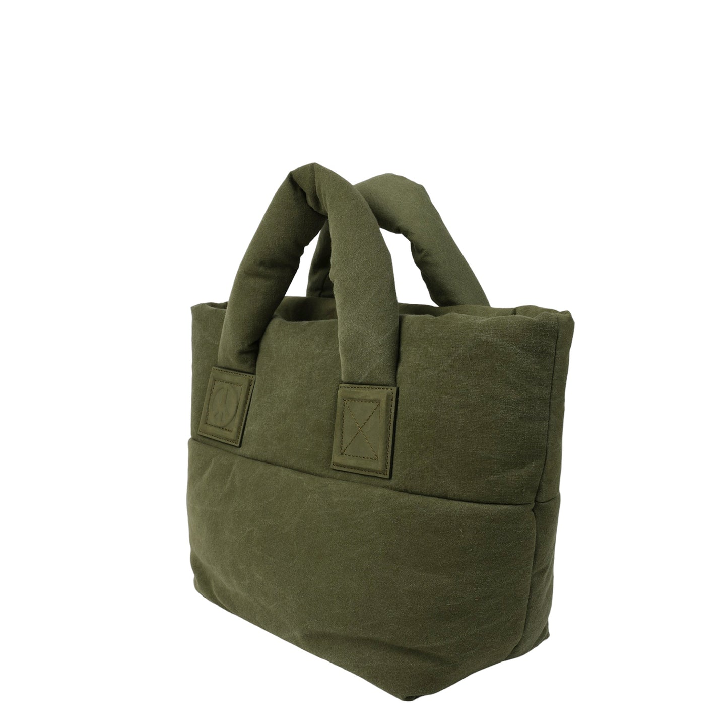 FLUFFY TOTE BAG M / KHAKI