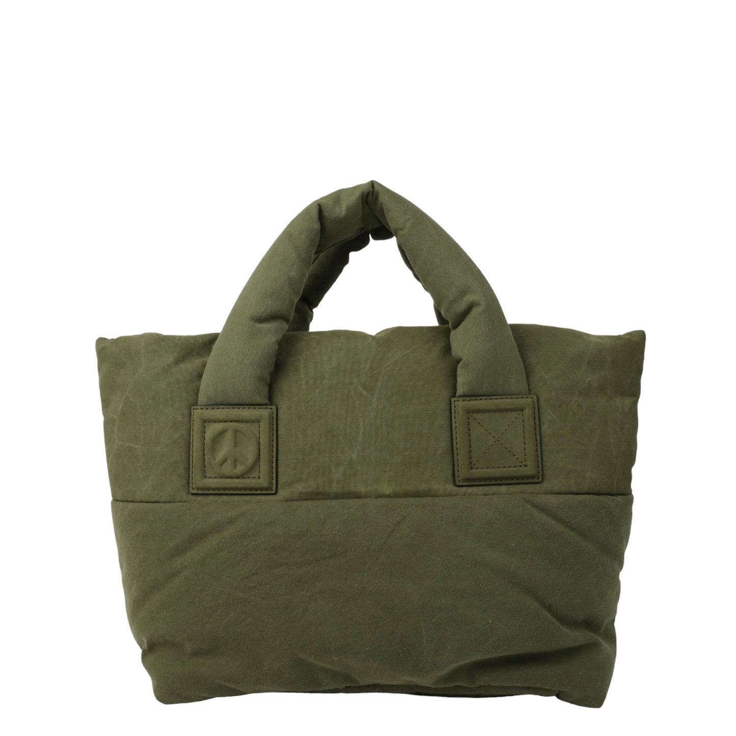 FLUFFY TOTE BAG M / KHAKI