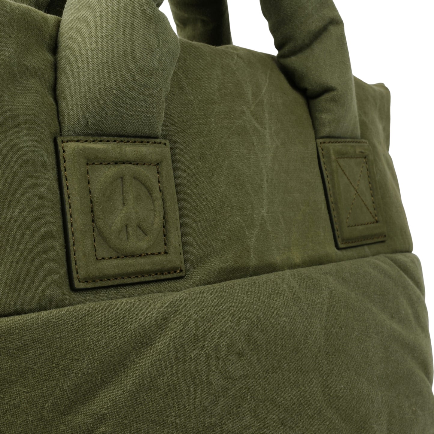 FLUFFY TOTE BAG M / KHAKI