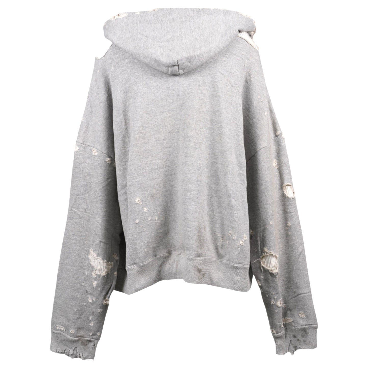 DOUBLE FACE HOODIE / GRAY