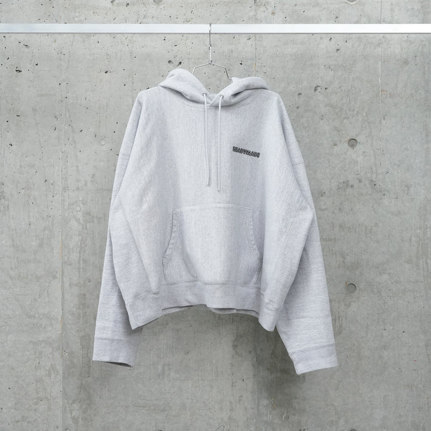 BIG HOODIE LOGO / GRAY