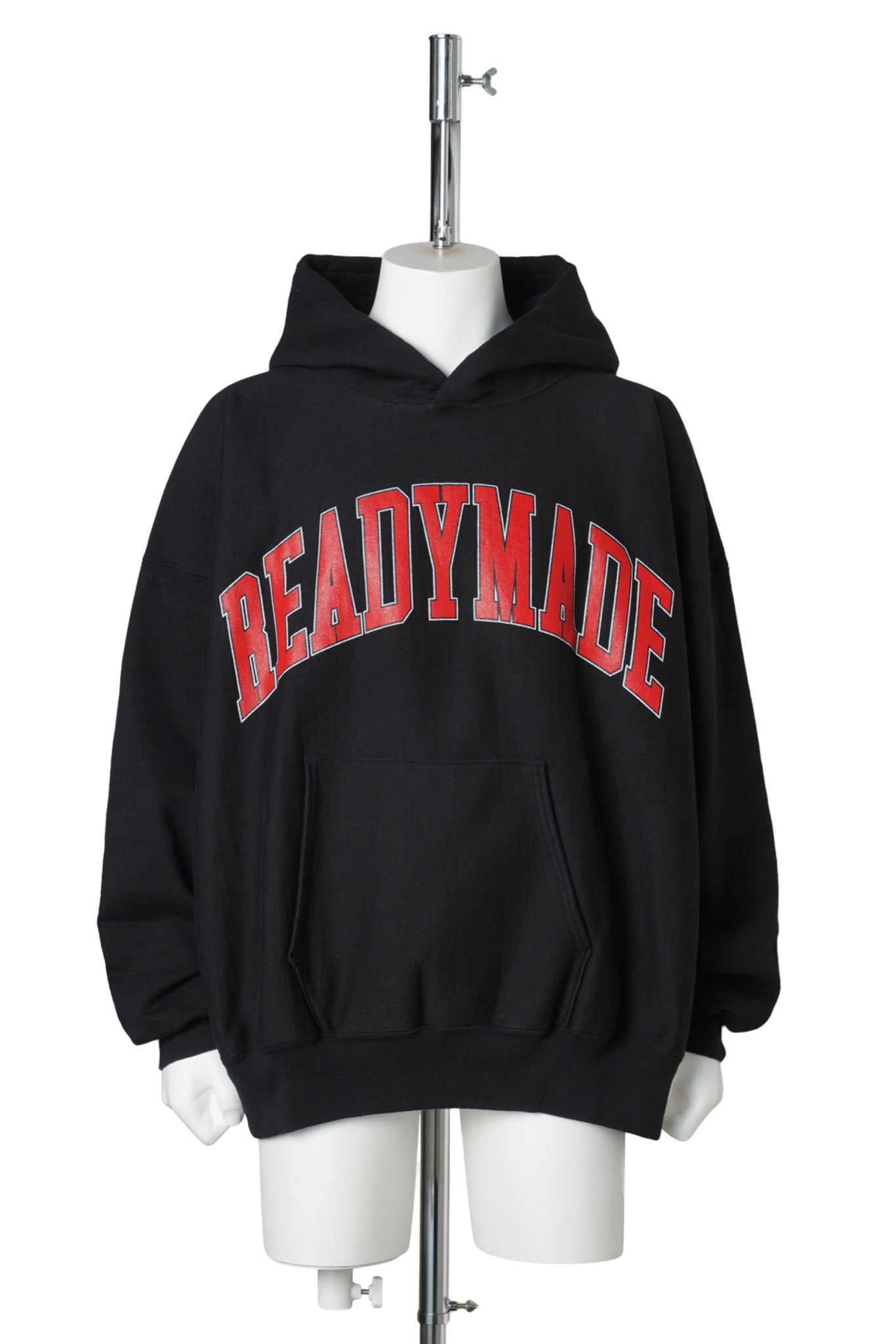 HOODIE ARCH LOGO / BLACK