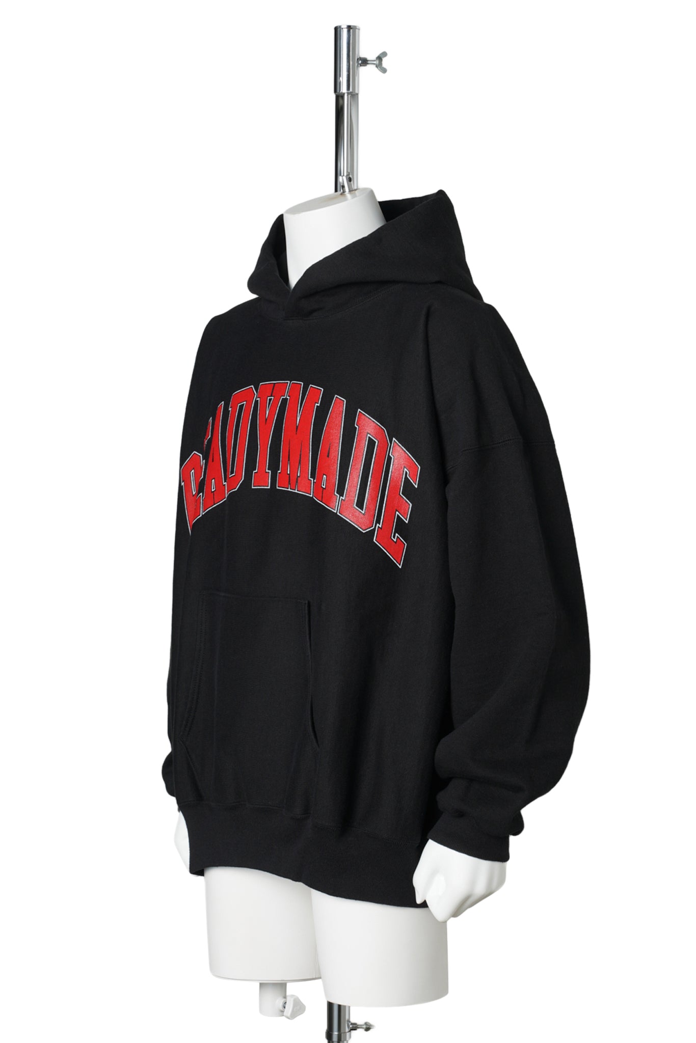 HOODIE ARCH LOGO / BLACK