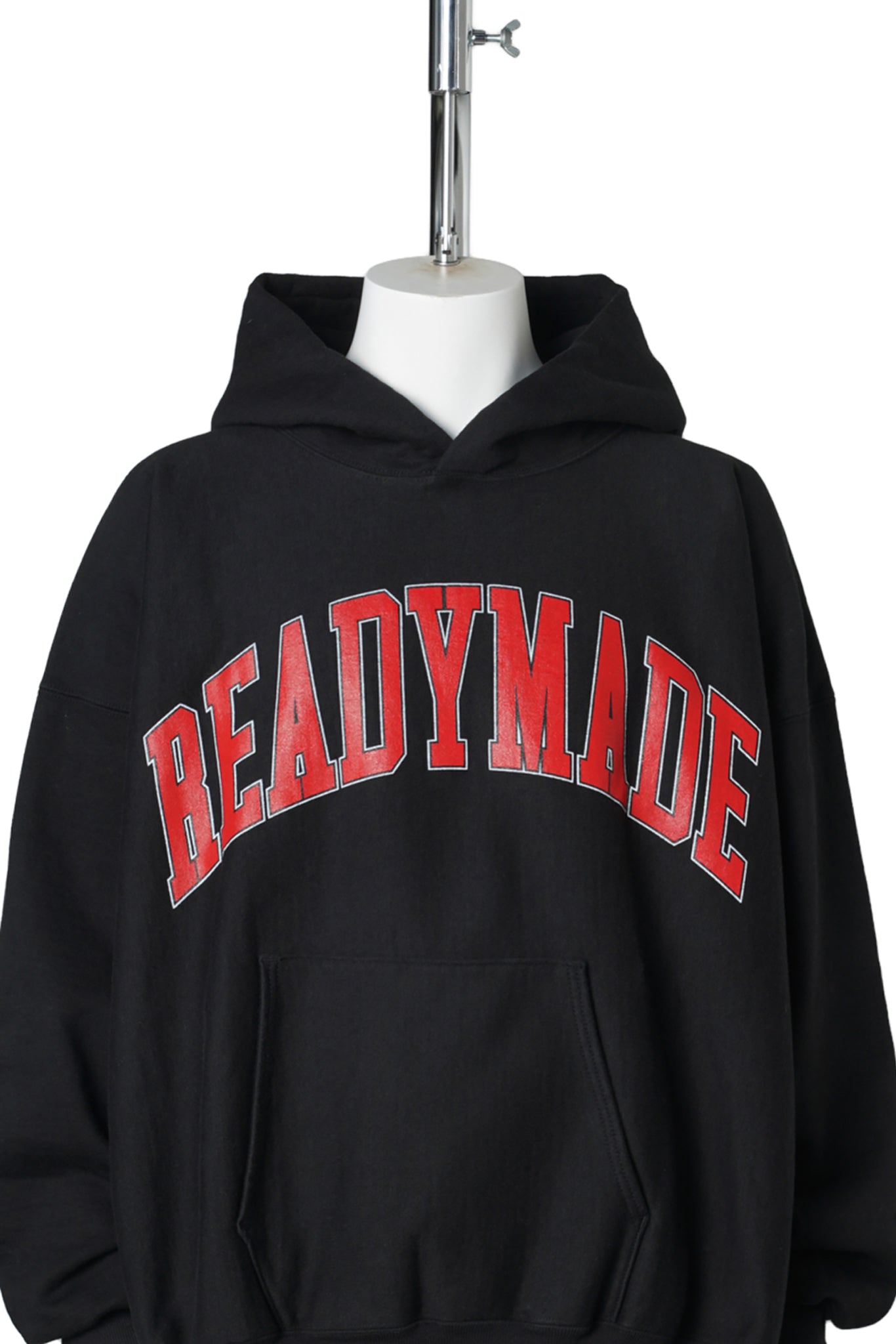 HOODIE ARCH LOGO / BLACK