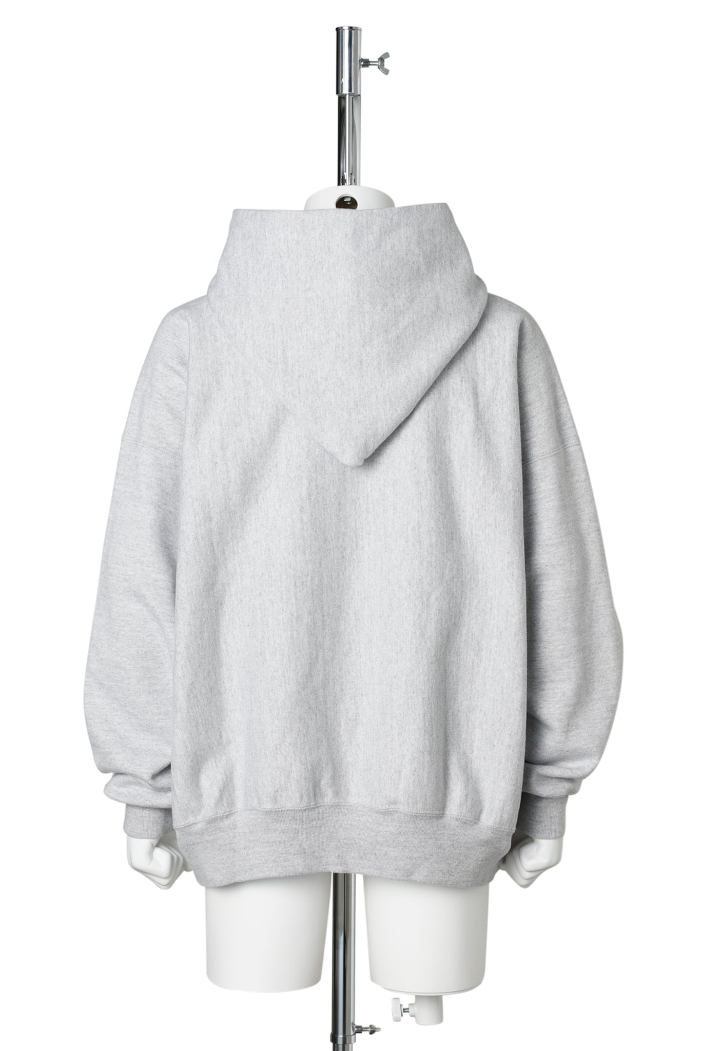 HOODIE ARCH LOGO / GRAY