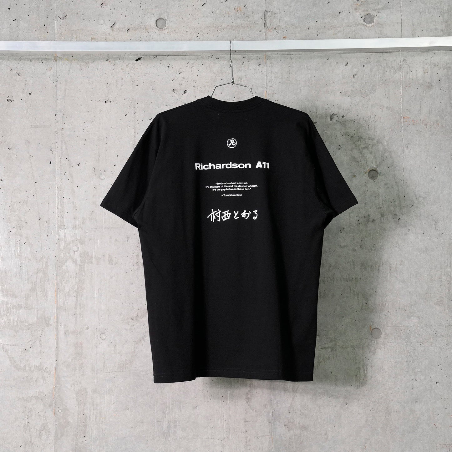 TORU MURANISHI T-SHIRT / BLACK