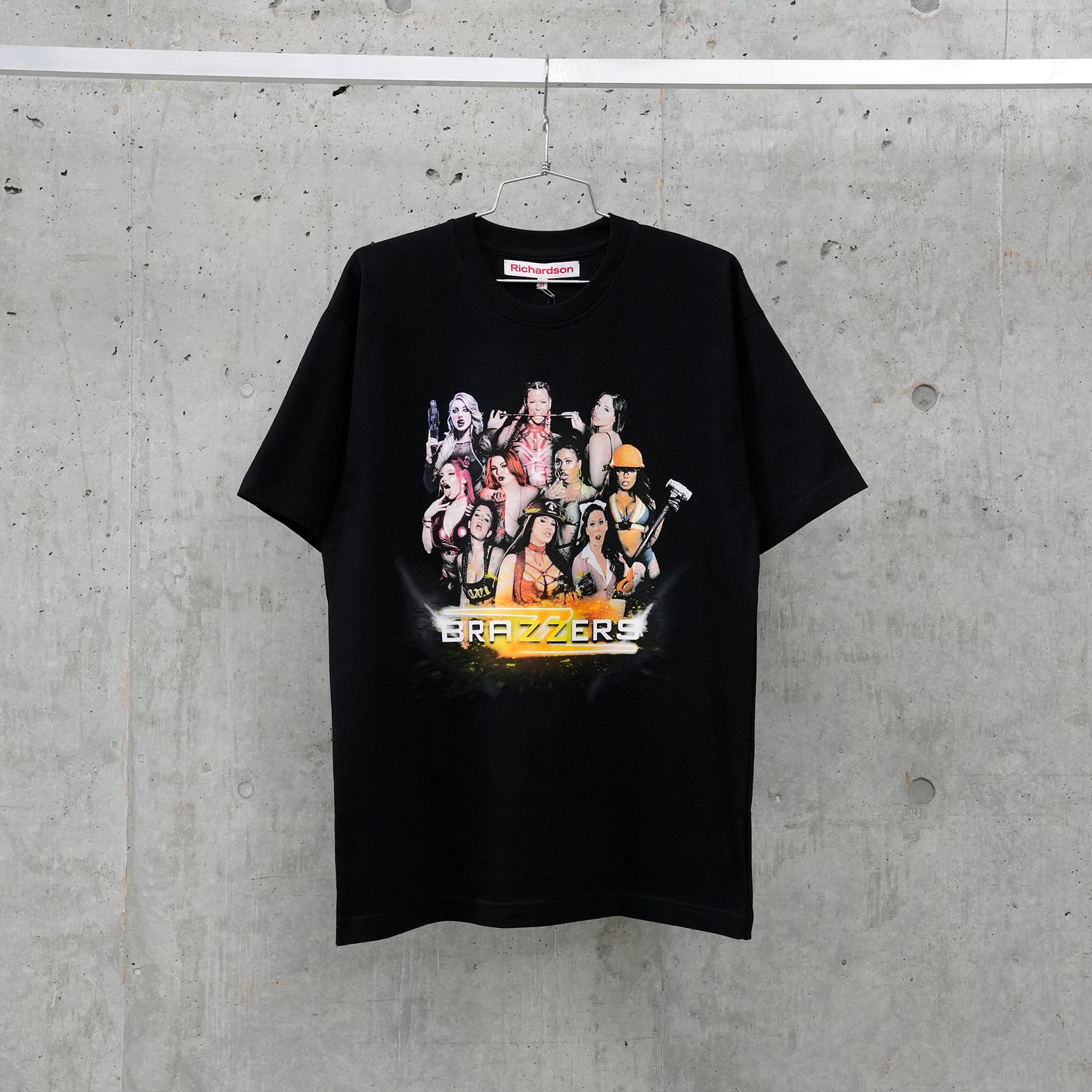 RICHARDSON BRAZZERS T-SHIRT / BLACK